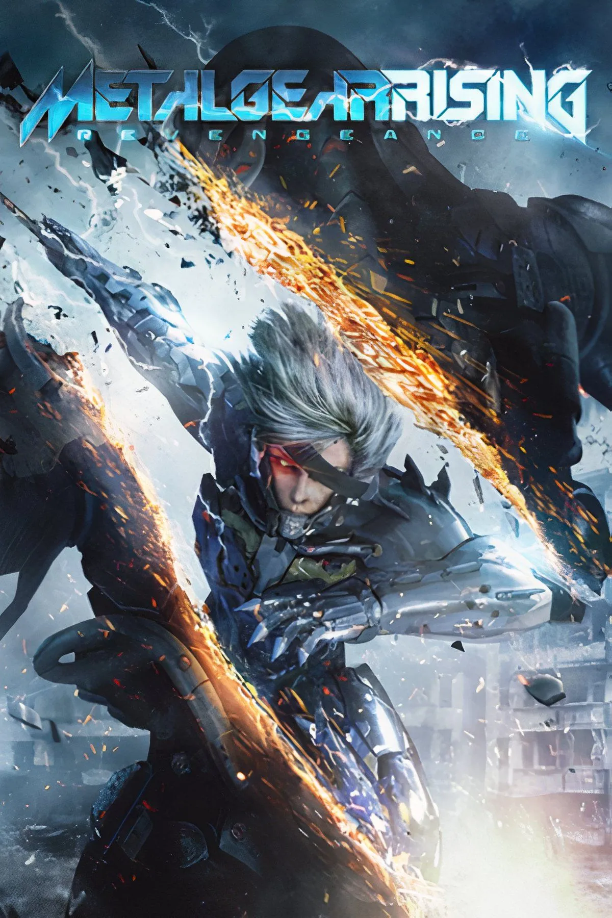 Senator Armstrong thể hiện sức mạnh phi thường với nanomachines trong Metal Gear Rising: Revengeance