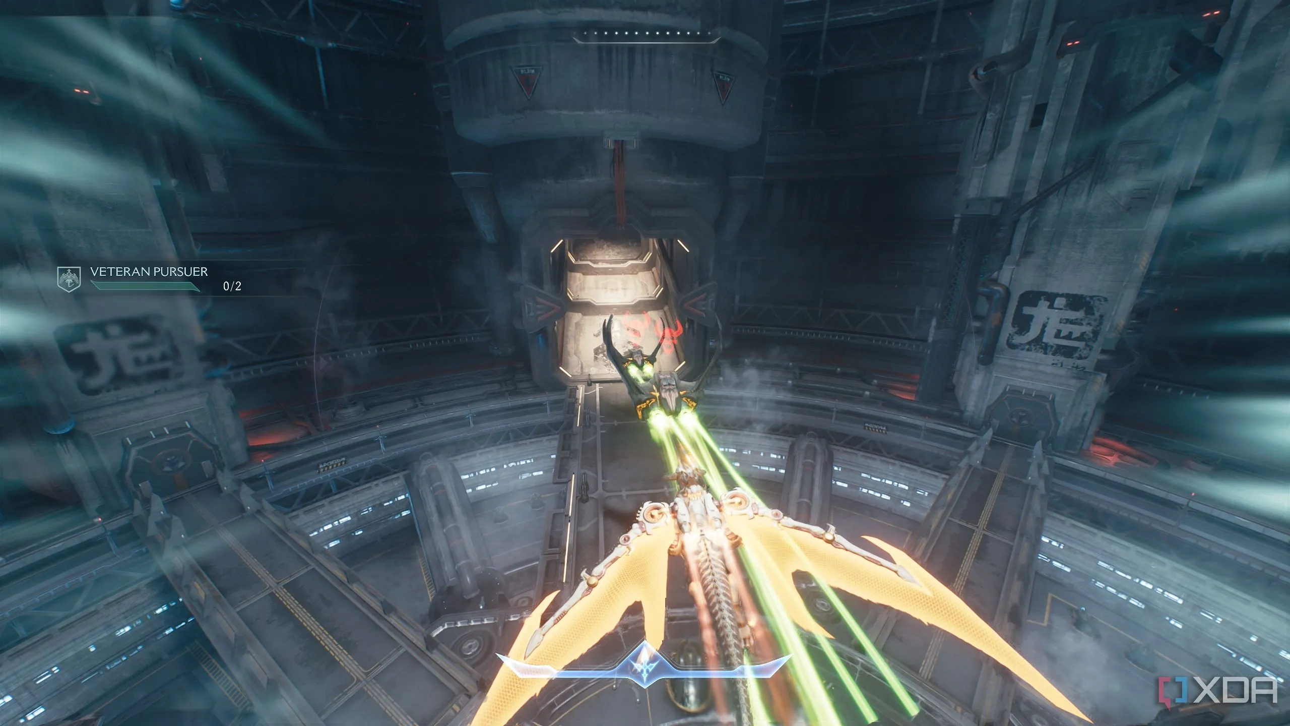 Serrat truy đuổi hai tàu Hell Fighter đầu tiên trong Chapter 13.