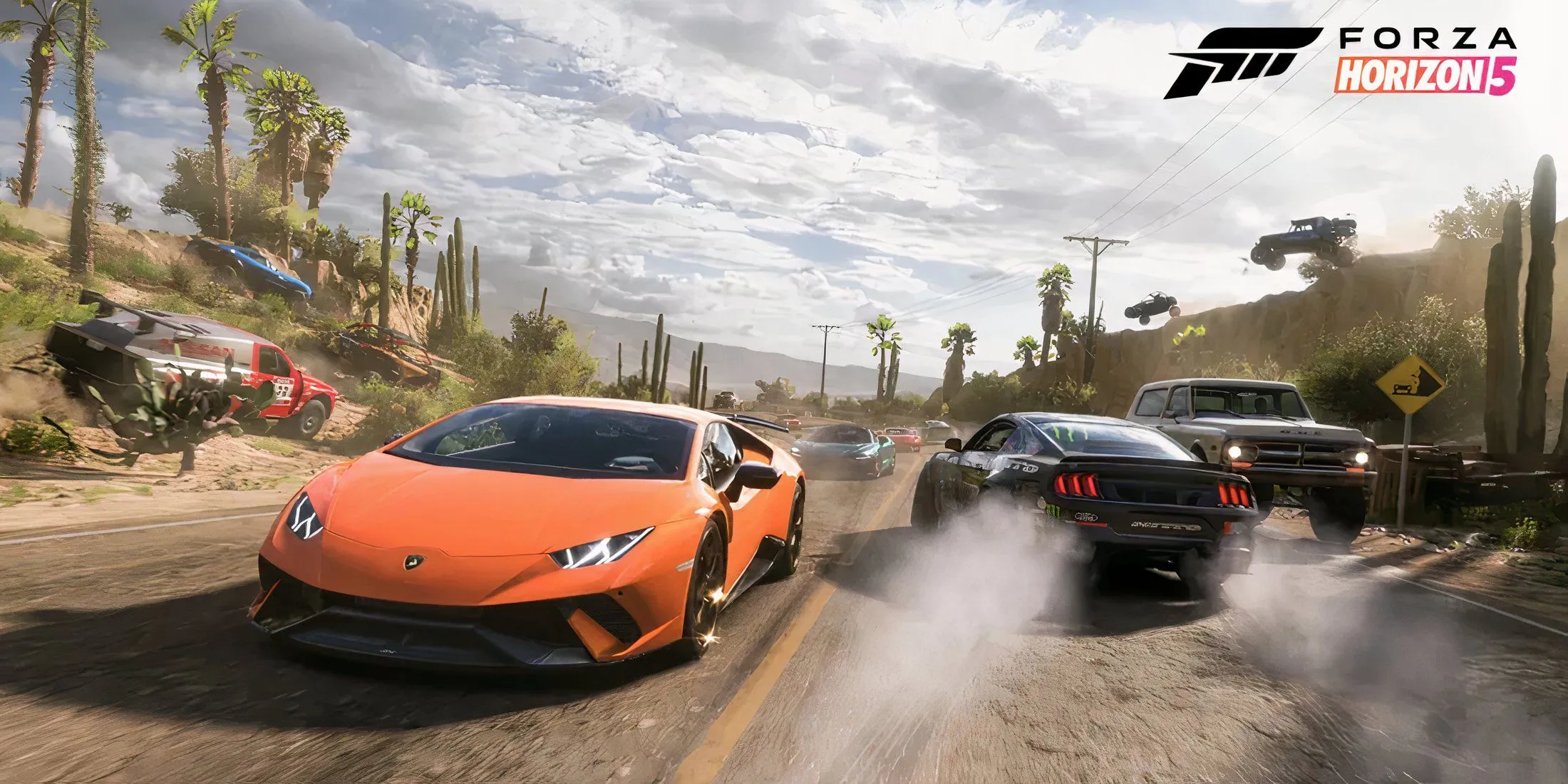 Siêu xe đua trên đường cao tốc Mexico trong Forza Horizon 5