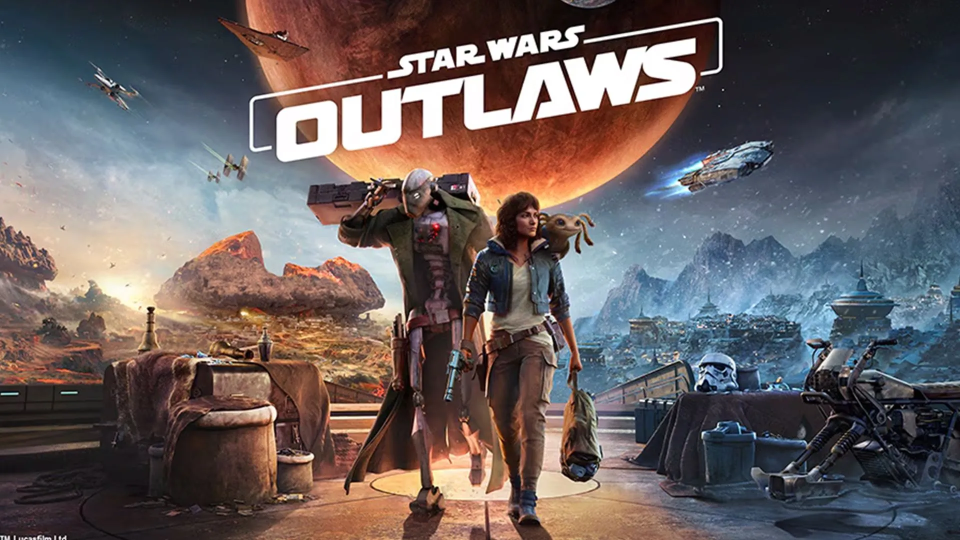 Star Wars Outlaws giảm giá Prime Day 2025: Ảnh key art nhân vật chính Kay Vess