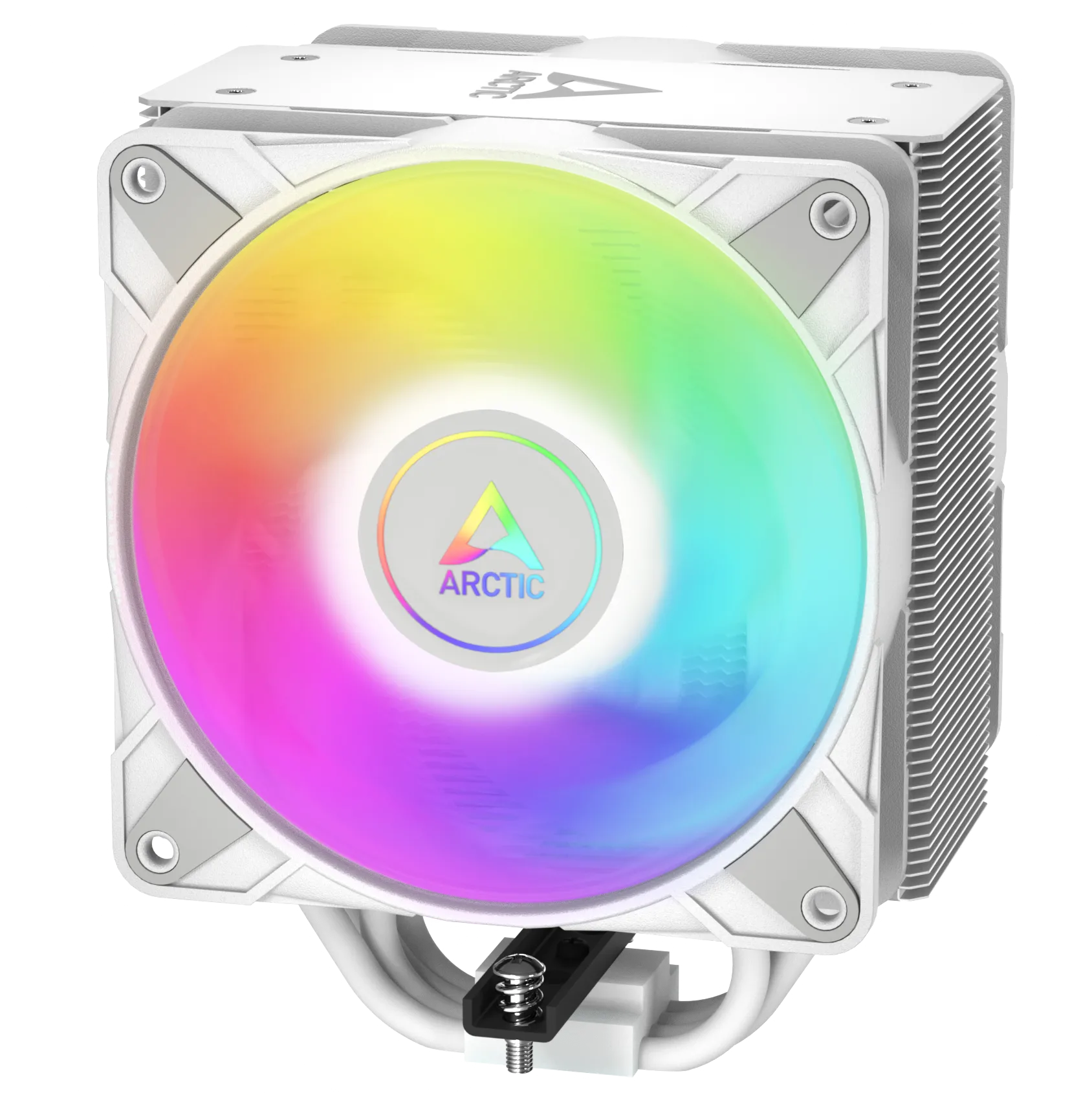 Tản nhiệt khí Arctic Freezer 36 A-RGB màu trắng, giải pháp làm mát hiệu quả và thẩm mỹ cho CPU