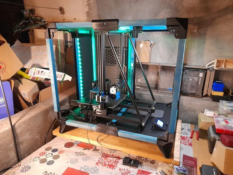 Thiết bị giám sát máy in 3D, minh họa giải pháp theo dõi in