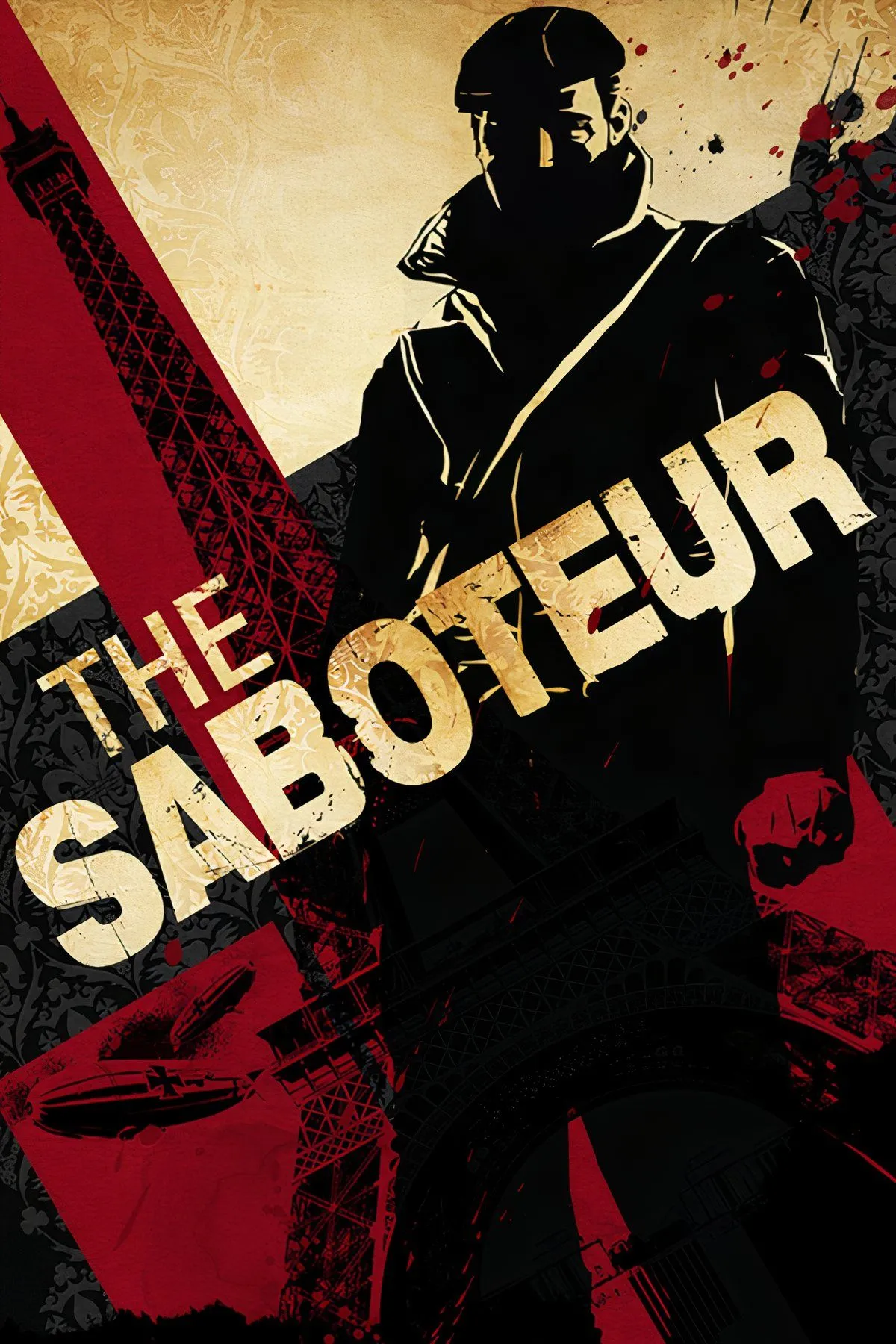 Thợ máy người Ireland Sean Devlin hành động trong bối cảnh Paris đen trắng của The Saboteur