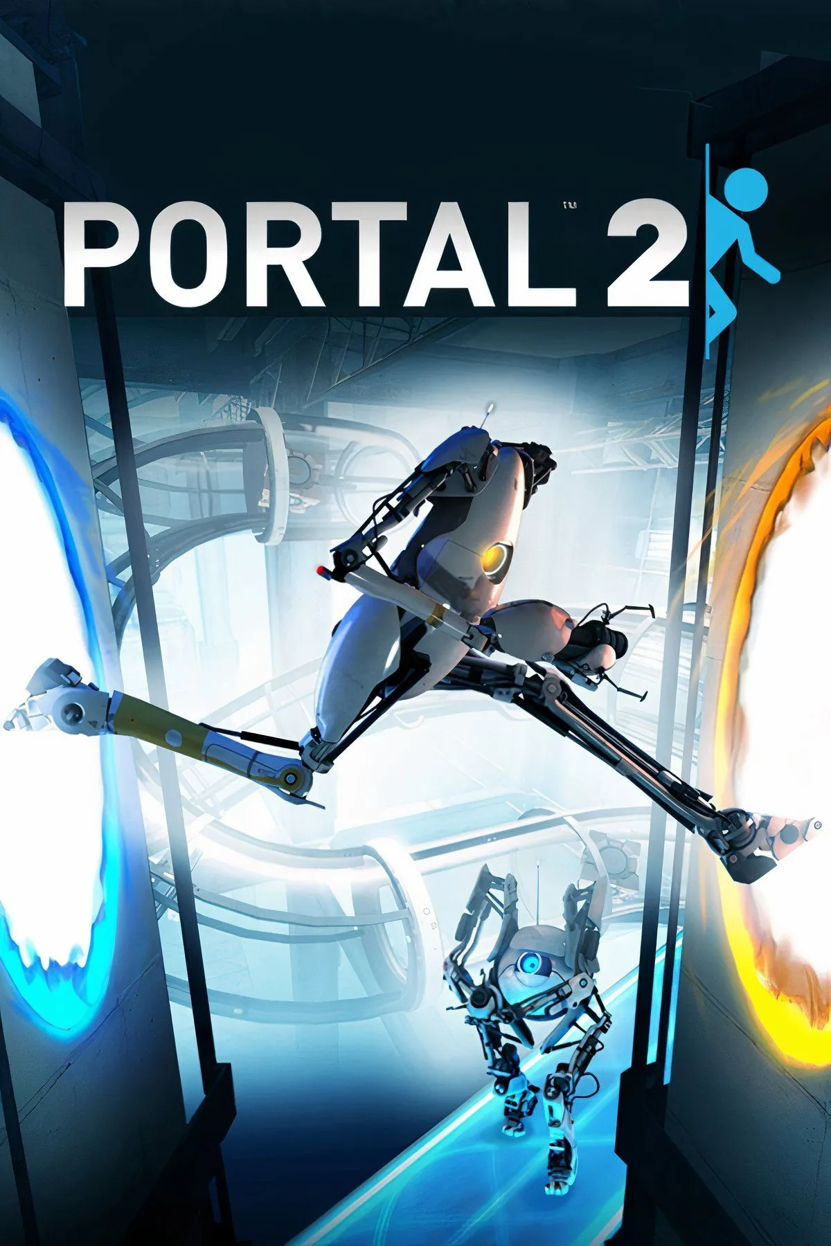Thử thách giải đố với súng portal trong Portal 2, game puzzle offline PC độc đáo