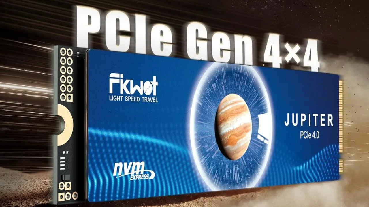 Tốc độ đọc ấn tượng của SSD Fikwot Jupiter FX991 đạt 7300MB/s