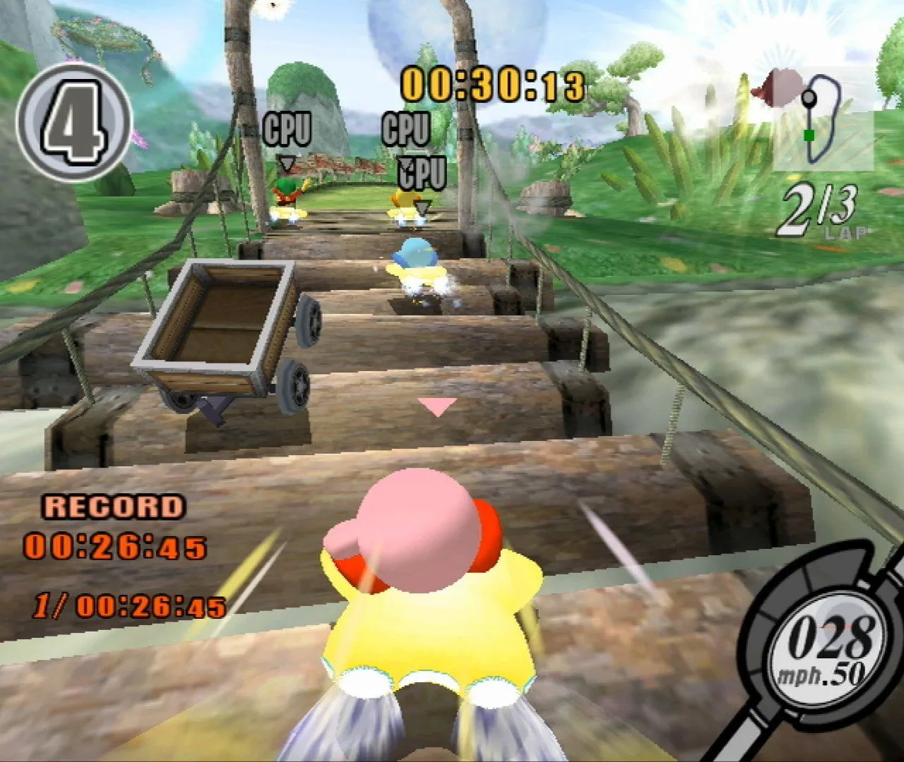 Trải nghiệm game Kirby Air Ride multiplayer trên Raspberry Pi