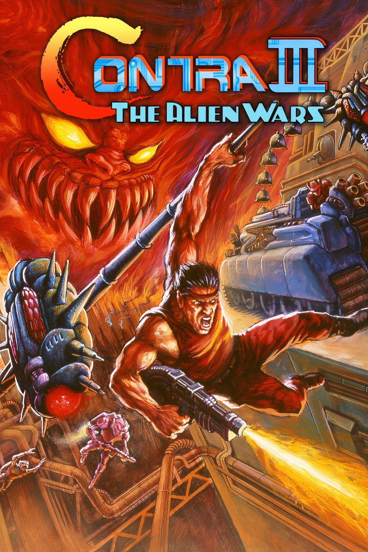 Trận chiến căng thẳng với Anti-Contra Battleship Dodriguez trong Contra III: The Alien Wars