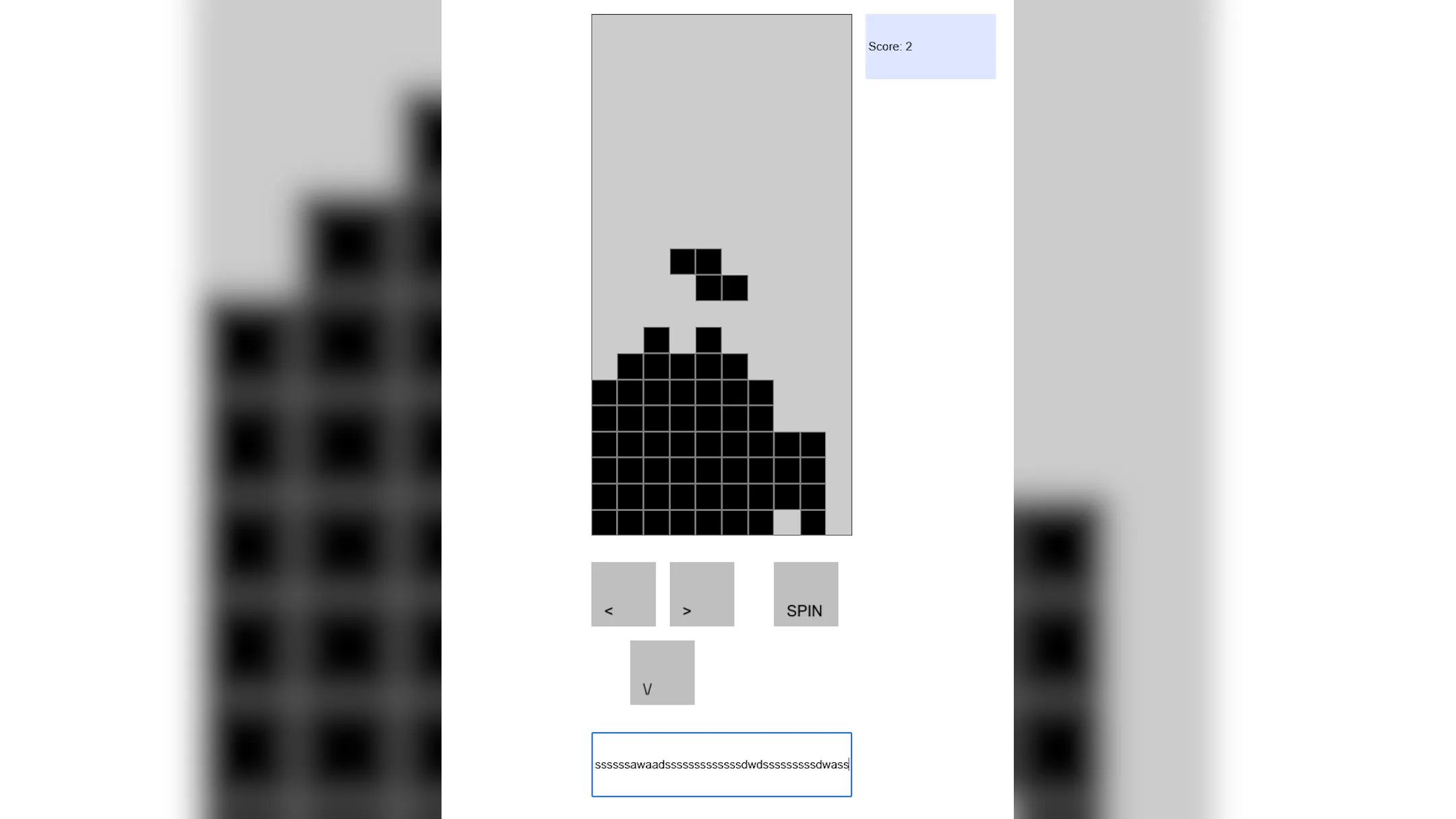 Trò chơi Tetris được nhúng trực tiếp vào file PDF với giao diện điều khiển bằng bàn phím