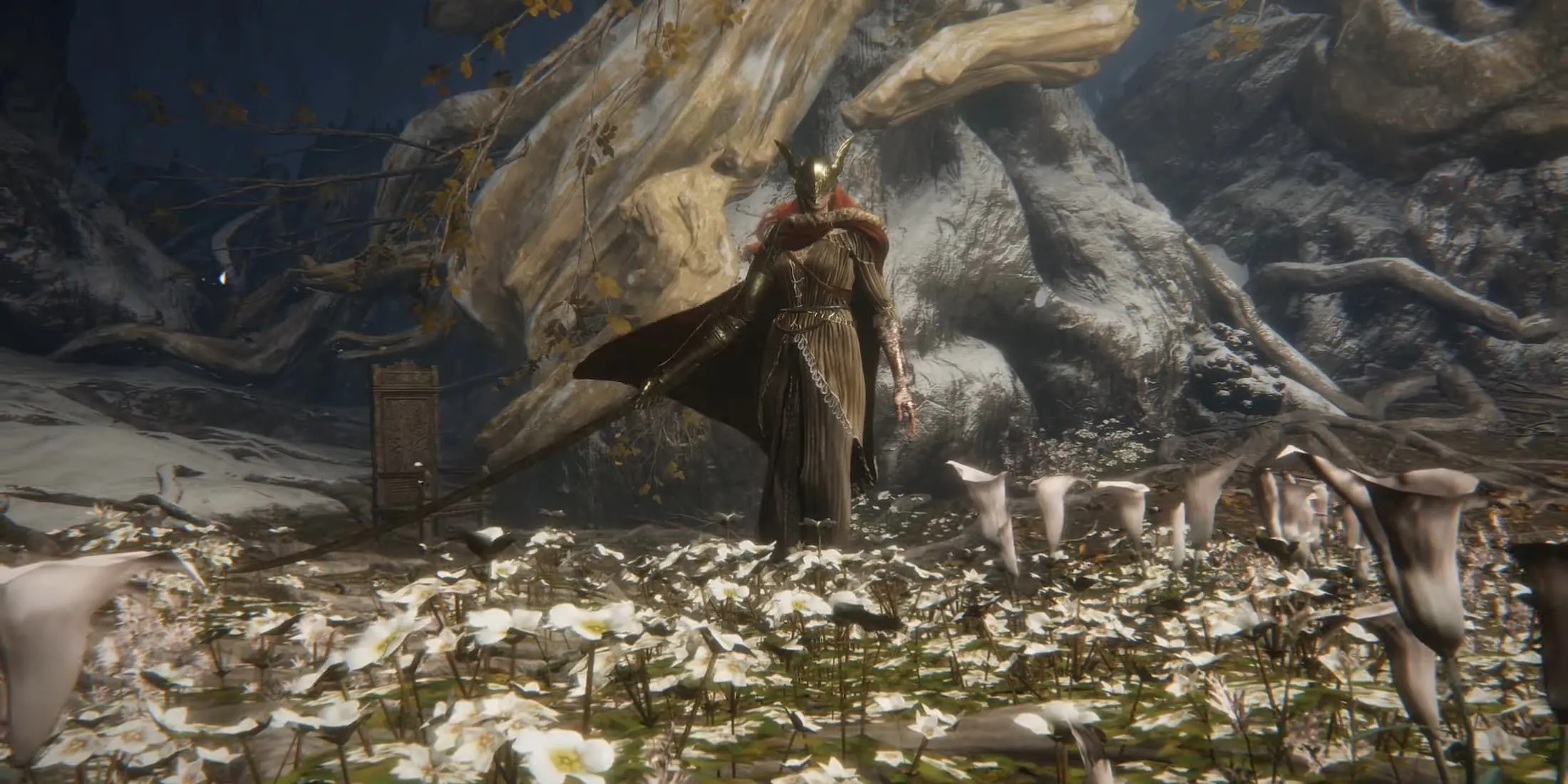 Trùm Malenia, Blade of Miquella, một trong những thử thách khó nhất của game Elden Ring.