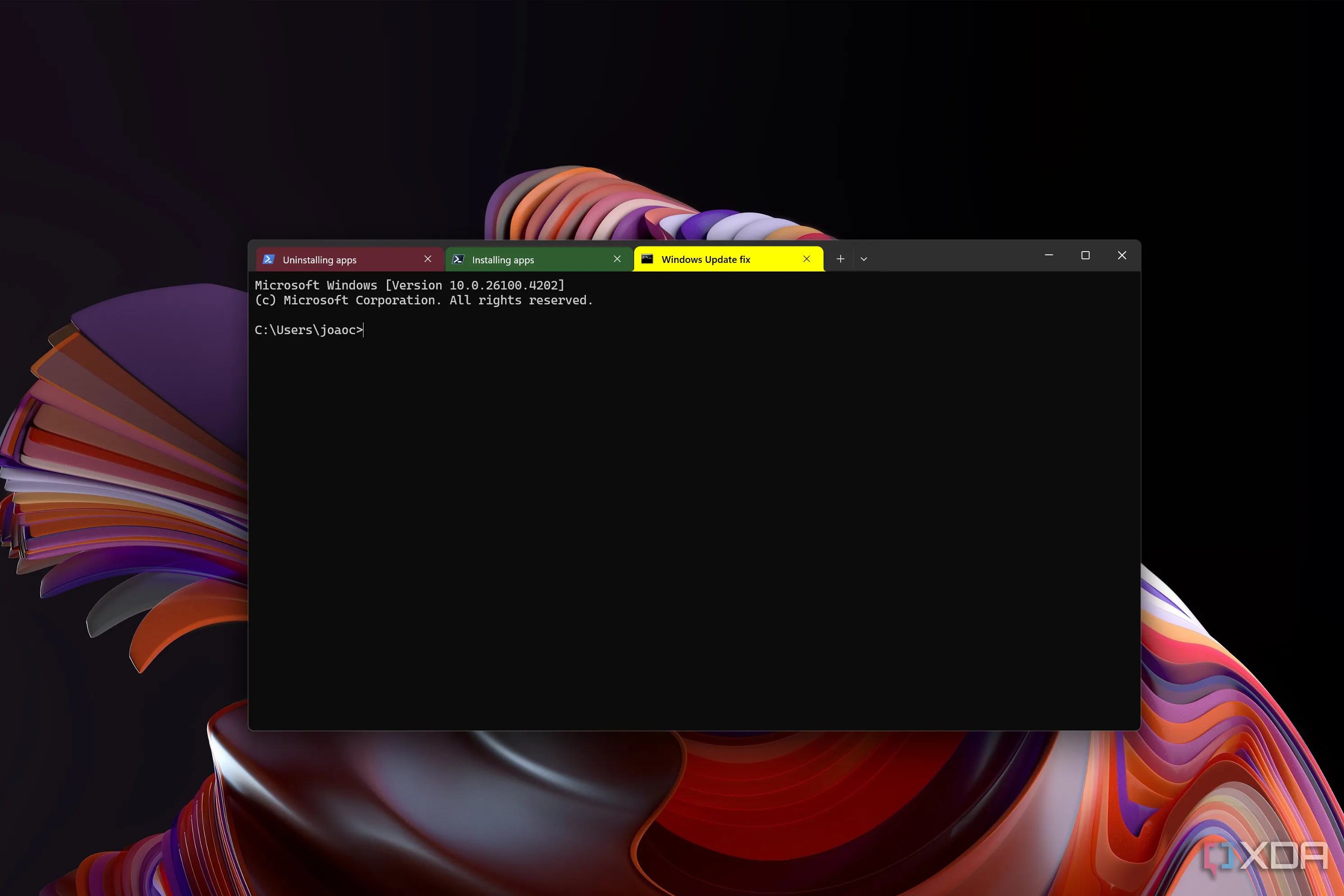 Tùy chỉnh tên và màu sắc tab trong Windows Terminal giúp quản lý công việc hiệu quả