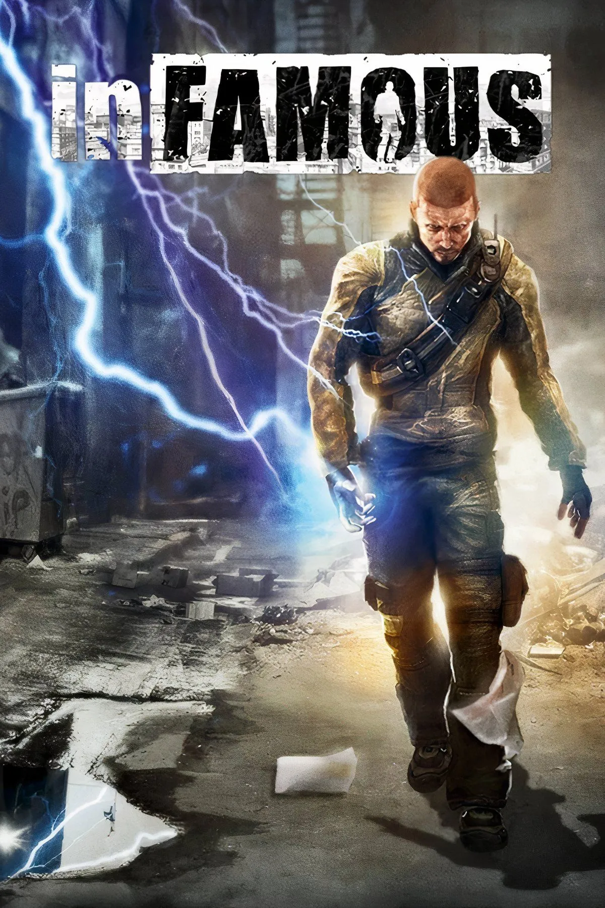 Tuyển tập hình ảnh quảng bá dòng game Infamous, hai tựa game PS3 cần bản nâng cấp PS5