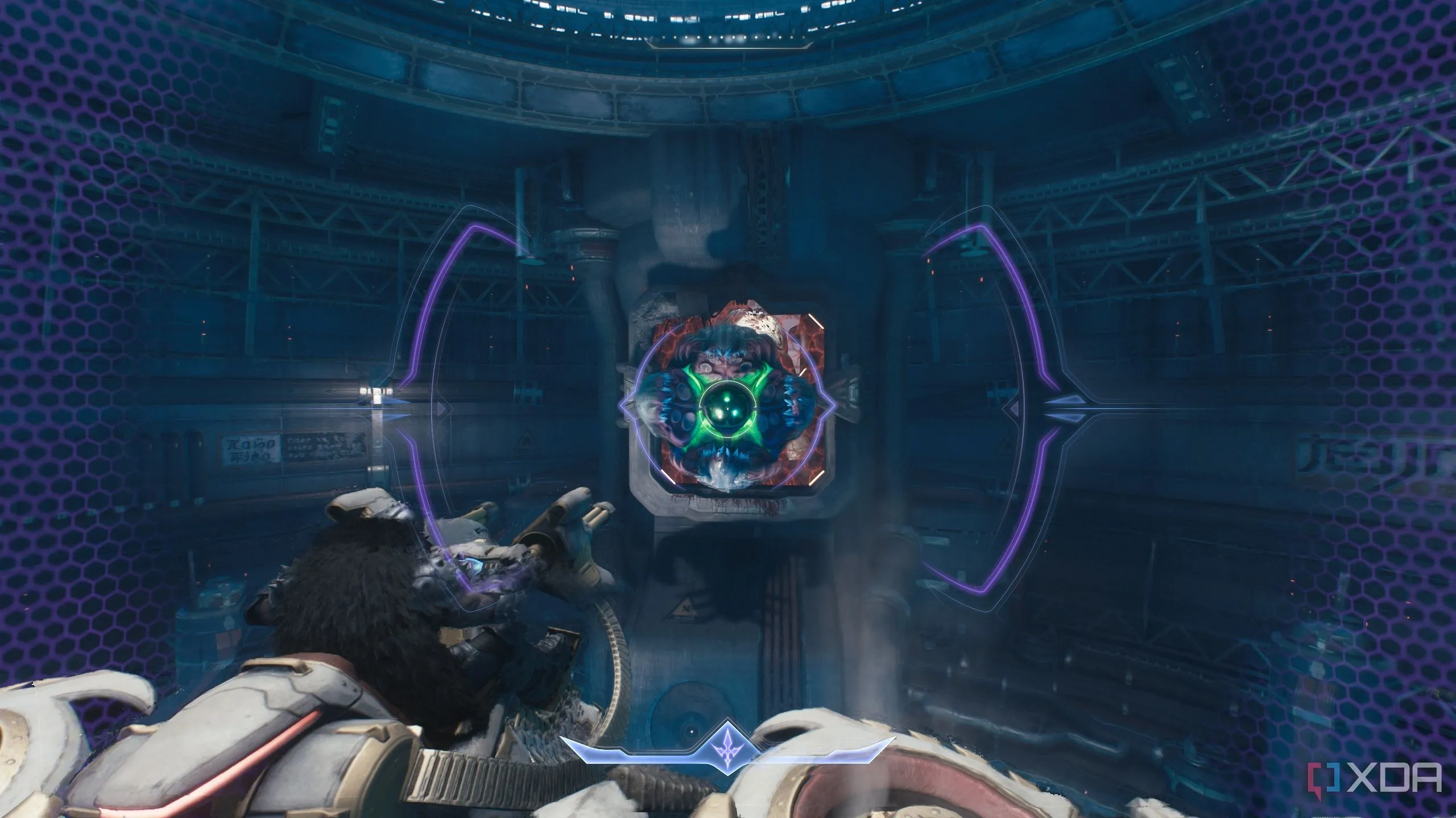 Vị trí điểm yếu xúc tu thứ hai cần tiêu diệt để đạt 100% Chapter 13.